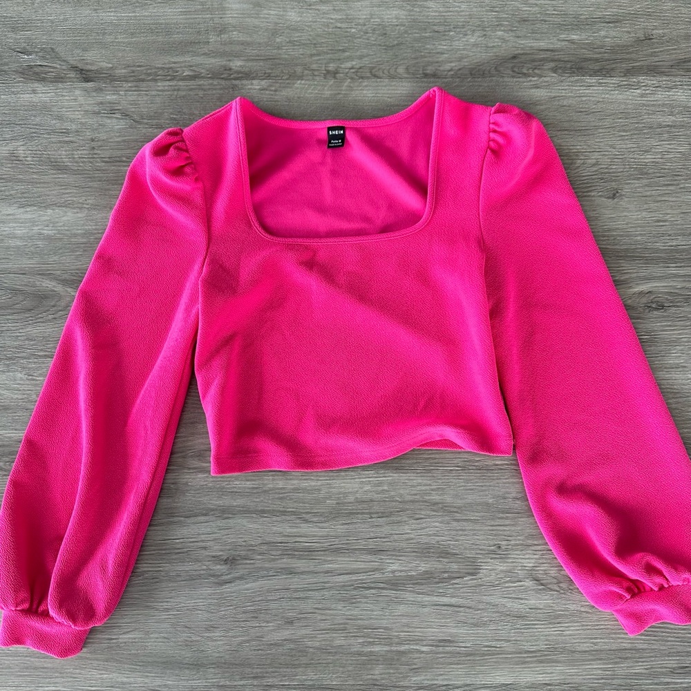 SHEIN Hot Pink Top Petite M / US 6